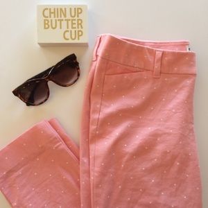 Old Navy Pink Polka Dot ‘Diva’ Pants - Size 4